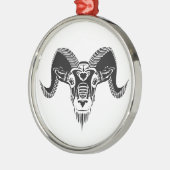 ワイルドラム メタルオーナメント (左)