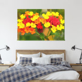 ワイルドランタナ32x48 キャンバスプリント (インサイチュ (寝室))