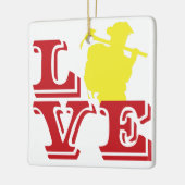 ワイルドランド消防士とのファイアラブ[FL15] セラミックオーナメント (左)