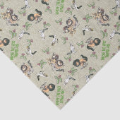 ワイルドランパスホリデーパターン 薄葉紙 (詳細)