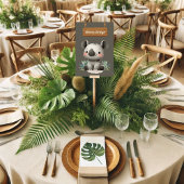 ワイルドリノリッジジャングルサファリテーブルカード テーブルナンバー