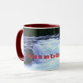 ワイルドリバーおもしろいフィッシャーマグ マグカップ (正面左)