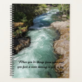 ワイルドリバールーミ詩の詩 プランナー手帳 (正面)