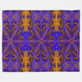 ワイルドリリー6 フリースブランケット (正面(横))