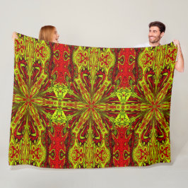 ワイルドリリー7 フリースブランケット