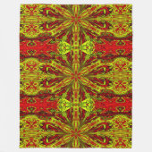 ワイルドリリー7 フリースブランケット (正面)