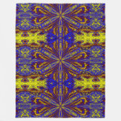 ワイルドリリー9 フリースブランケット (正面)