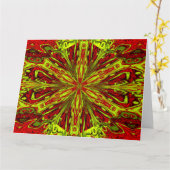 ワイルドリリー 7 カード (黄色い花)