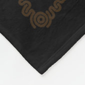 ワイルドリンクインベントリグラフィックの息 フリースブランケット (角)