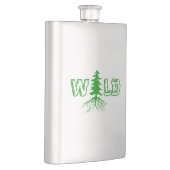 ワイルドルーツアウトドア フラスク (右)