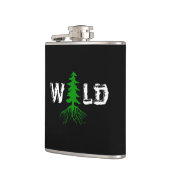 ワイルドルーツアウトドア フラスク (左)