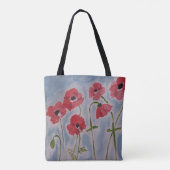 ワイルドレッドポピー トートバッグ (裏面)