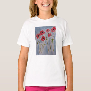 ワイルドレッドポピー Tシャツ