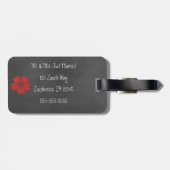 ワイルドレッドローゼズシャルボード ラゲッジタグ (裏面横)