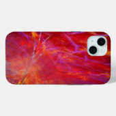 ワイルドレッド – 抽象芸術アート Case-Mate iPhoneケース (裏面 (横))