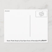 ワイルドレーベンフォトポートレート ポストカード (裏面)