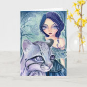 ワイルドロイヤリティカ空白のード カード (黄色い花)