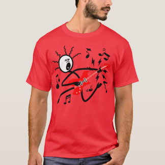 ワイルドロックギタリストのギフト Tシャツ