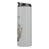 ワイルドロンキーアート – ロバが大好きな少女  タンブラー (回転右)