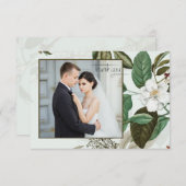 ワイルドローズ フォト ウェディング サンクス カード (正面/裏面)