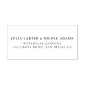 ワイルドローズ フローラルペタル ガーデンアフェア ウェディング セルフインキングスタンプ (デザイン)