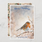 ワイルドロ疑問に思ビン:水パーソナライズされた色ウォッシュ シーズンカード (正面/裏面)