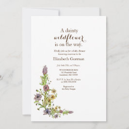 ワイルドワイルドフラワーズ招待状 招待状