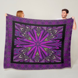 ワイルドワイルドフラワー13 フリースブランケット