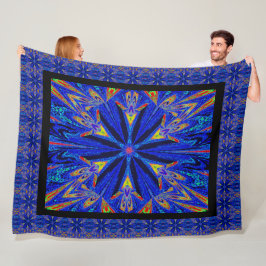 ワイルドワイルドフラワー15 フリースブランケット