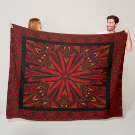 ワイルドワイルドフラワー16 フリースブランケット