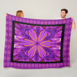 ワイルドワイルドフラワー17 フリースブランケット