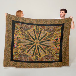 ワイルドワイルドフラワー18 フリースブランケット