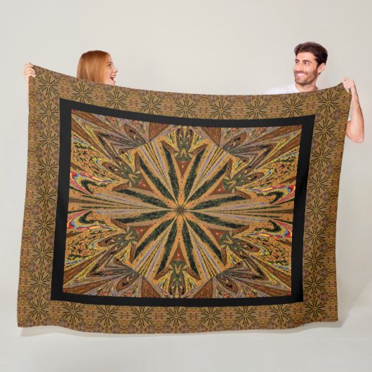 ワイルドワイルドフラワー18 フリースブランケット (インサイチュ)