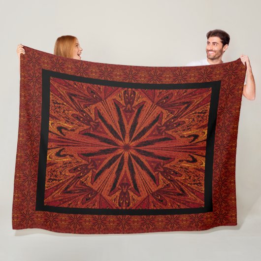 ワイルドワイルドフラワー19 フリースブランケット (インサイチュ)