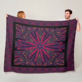 ワイルドワイルドフラワー23 フリースブランケット