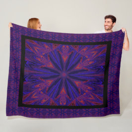 ワイルドワイルドフラワー24 フリースブランケット