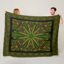 ワイルドワイルドフラワー26 フリースブランケット