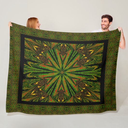 ワイルドワイルドフラワー26 フリースブランケット (インサイチュ)