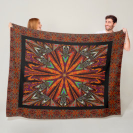 ワイルドワイルドフラワー2 フリースブランケット