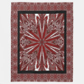 ワイルドワイルドフラワー33 フリースブランケット (正面)