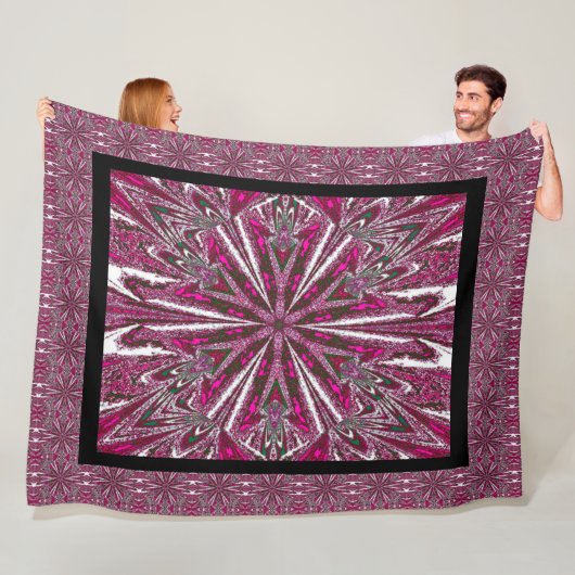 ワイルドワイルドフラワー34 フリースブランケット (インサイチュ)