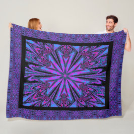 ワイルドワイルドフラワー35 フリースブランケット