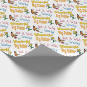 ワイルドワッキーな素敵な姉の贈り物 ラッピングペーパー (角)