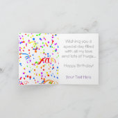 ワイルドワッキー素敵な叔母の贈り物 カード (内部)