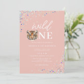 ワイルドワンお祝いファースト誕生日パーティー 招待状 (スタンド正面)