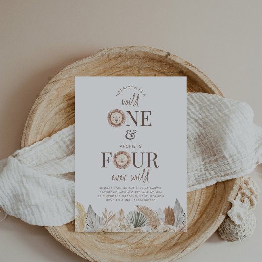 ワイルドワンとフォーエバーワイルドの共同招待 招待状