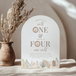 ワイルドワンとフォーエバーワイルドの合同招待状 招待状