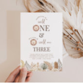 ワイルドワンとワイルドアンドスリーの合同招待 招待状