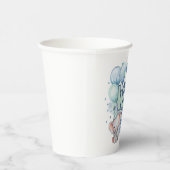 ワイルドワンの誕生日の水彩 紙コップ (右)