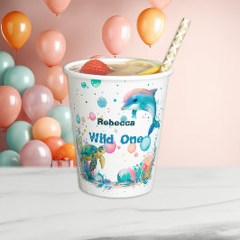 ワイルドワンよくはしゃぐシーライフ 紙コップ